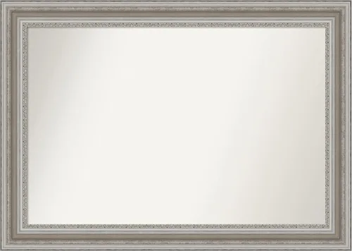 Vista 9 de Amanti Art Espejo de pared, elegante espejo con marco de miel cepillada para decoración de pared o uso como espejo de baño para sobre el fregadero