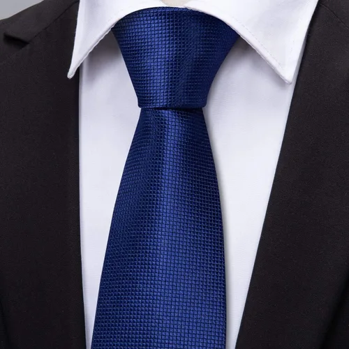 Vista 26 de Barry.Wang Juego de corbatas de seda para hombre, corbatas de boda de seda tejida formal de negocios casual (4/6/8PCS)
