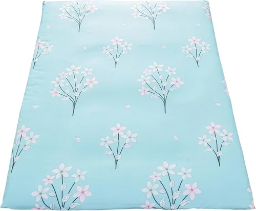 Vista 12 de Funda para futón japonés de piso con cierre, súper suave y lavable a máquina Twin Full Queen