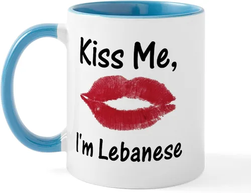 Vista 12 de CafePress #1 - Taza de café de cerámica libanesa de 11 oz (11.0 fl oz)