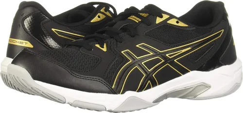 Vista 7 de ASICS Zapatos de voleibol Gel-Rocket 10 para hombre, Negro, M US