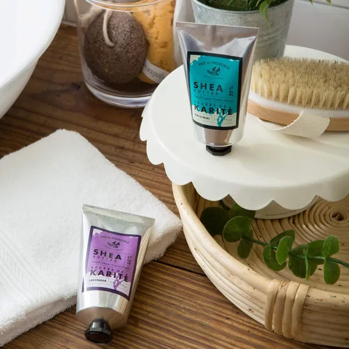 Vista 3 de Crema para manos de Manteca de Karité Natural, Pre de Provence, Hand Cream 2.5 oz