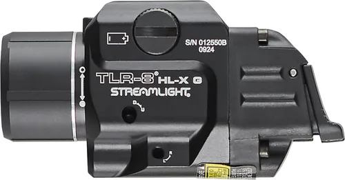 Vista 7 de Streamlight 69475 TLR-8 HL-X G USB Linterna Táctica Recargable de 1000 Lúmenes Montada en Riel para Armas con Láser de Puntería Verde Integrado