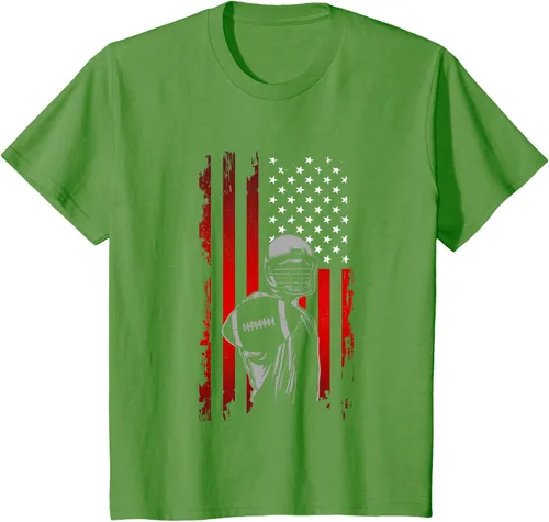 Vista 45 de Camiseta de fútbol americano, Negro