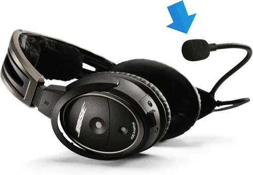 Vista 3 de LEFXMOPHY Funda para micrófono Bose A20, repuesto para micrófono Bose A30, filtro Pop de esponja para micrófono, paquete de 3 protectores de espuma