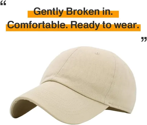 Vista 4 de Original Classic Trucker Low Profile Hat Men Women Baseball Cap Dad Hat Adjustable Unconstructed Plain Cap