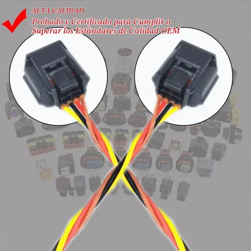 Vista 7 de Sensor de flujo de aire masivo Conector Conector de Coleta Arnés 22680-3VA0A AFH60M-47 Reemplazo para Nissan Infinity
