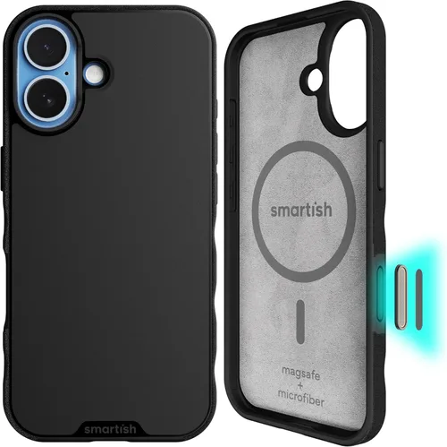 Vista 38 de Smartish® Funda delgada para iPhone 13 Pro - Gripmunk - [ligera + protectora] Funda de agarre fina - Black Tie Affair