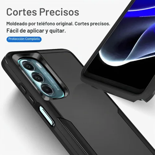 Vista 3 de Funda para Moto G Stylus 5G 2022, con Protector de Pantalla, [Probada contra Caídas de Grado Militar] Funda Protectora de Servicio Pesado Resistente