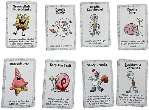 Vista 4 de Nickelodeon Bob Esponja Doodlebob Juego de mesa
