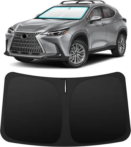 Vista 200 de INSAUTO Accesorios para parasol de parabrisas de ajuste personalizado para Acura RDX 2019-2026, parasol plegable para ventana delantera, reflector