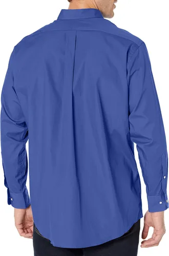 Vista 2 de Van Heusen Camisas de vestir para hombre de ajuste regular popelín sedoso sólido Pizarra gris