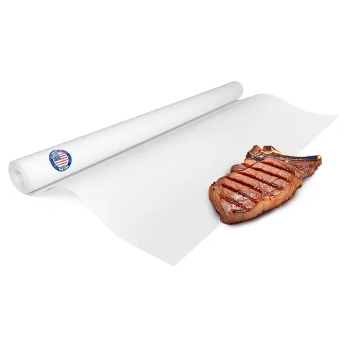 Vista 10 de Papel de carnicero negro de 18 x 2160 pulgadas (180 pies) – Rollo de papel de carnicero natural hecho en Estados Unidos para carne y pescado, sin