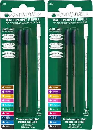 Vista 7 de Monteverde Recambio de bolígrafo para adaptarse a bolígrafos cruzados
