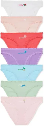 Vista 14 de Victoria's Secret - Ropa interior estilo bikini de algodón para mujer, bragas de cobertura moderada, paquete múltiple (XS-XXL)
