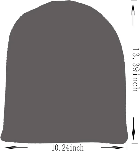 Vista 5 de FORBUSITE - Gorro holgado de punto para hombre, de gran tamaño, para verano e invierno B08