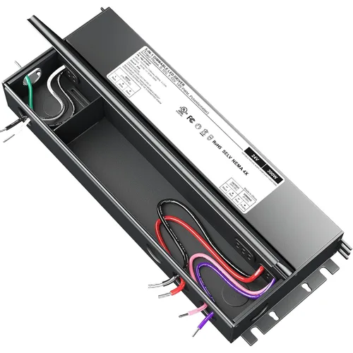 Vista 9 de Controlador LED regulable de 60 W y 12 V para regulador Lutron y Leviton, transformador de fuente de alimentación de CA a CC triac/ELV/MLV para tira