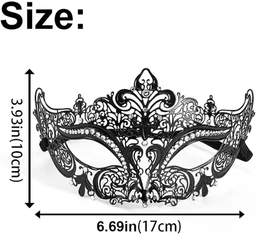 Vista 2 de Campsis Womens Costume Masks