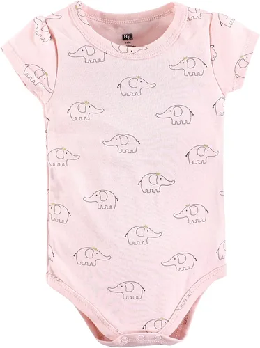 Vista 4 de Hudson Baby Conjunto de canastilla de algodón unisex para bebé