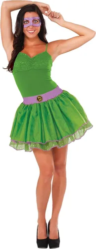 Vista 2 de Rubies Costume Co TMNT Classic Donatello - Disfraz de tutú para mujer