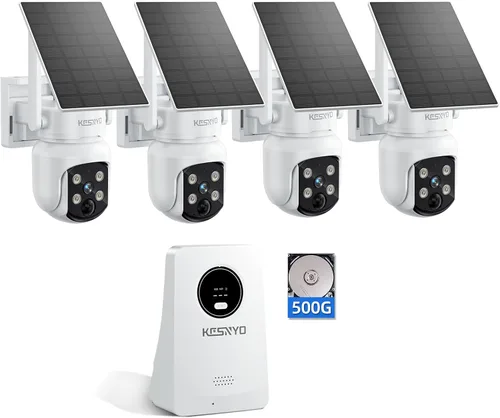 Vista 11 de Cámara solar inalámbrica de 4MP para exteriores, cámara complementaria funciona con Homebass, cámaras complementarias también se puede utilizar
