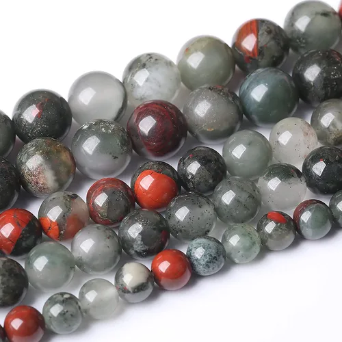 Vista 86 de 100 cuentas de piedra multicolor natural de 0.236 pulgadas (0.236 in), cuentas espaciadoras sueltas redondas para hacer pulseras, collares, aretes