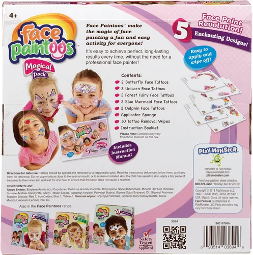Vista 2 de PlayMonster Paquete mágico de Paintoos de cara