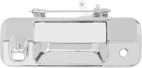 Vista 8 de Gledewen Manija de pestillo para portón trasero con orificio para cámara trasera para Toyota Tundra 2007-2013 Reemplaza # 69090-0C051