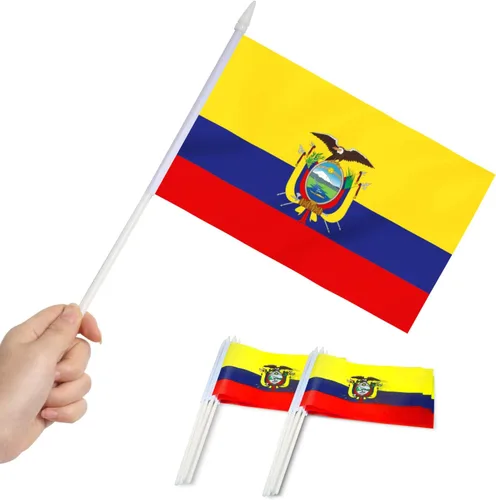 Vista 9 de Anley Mini bandera de Armenia - Paquete de 12 banderas armenias pequeñas en miniatura de mano en barra, resistentes a la decoloración