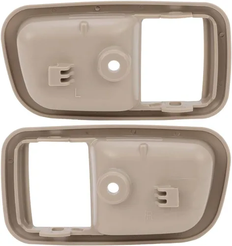 Vista 8 de ECCPP Manijas de puerta Interior Interior Interior Delantero Conductor Izquierdo Pasajero Lado Derecho para 2000-2006 para Toyota Tundra Beige 2