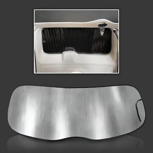 Vista 11 de Parasol para ventana lateral trasera de 2ª fila (2 piezas) para Dodge Grand Caravan 2011, 2012, 2013, 2014, 2015, 2016, 2017, 2018, 2019, 2020