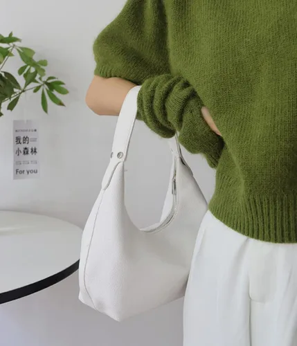 Vista 5 de NIUEIMEE ZHOU Bolsos Hobo para mujer, estilo retro, de cuero vegano, bolso de mano