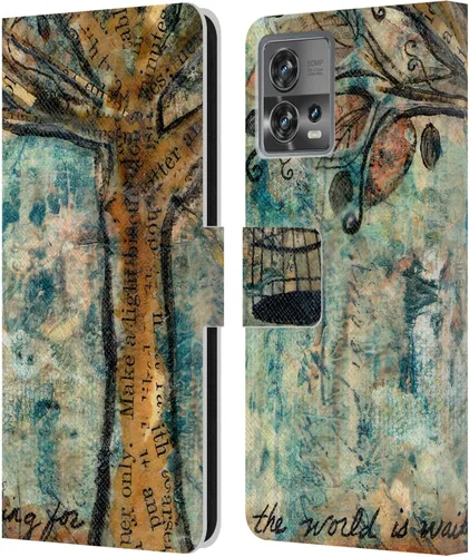 Vista 13 de Head Case Designs Officially Licensed Wyanne Half Light Nature 2 Leather Book Wallet Case Cover Compatible with Motorola Moto Edge 30 Fusion
