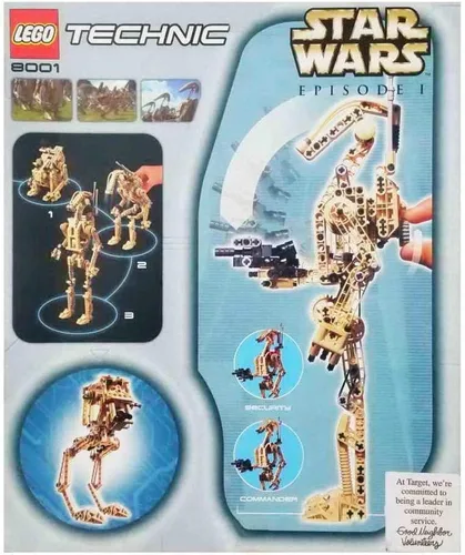 Vista 4 de LEGO Technic Star Wars Droid de batalla 8001