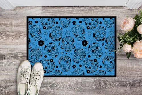 Vista 2 de Caroline's Treasures BB5120MAT - Felpudo para puerta delantera, 18 x 27 pulgadas, para interiores y exteriores, antideslizante, lavable, de pelo