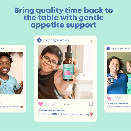 Vista 4 de JoySpring Potenciador de apetito para niños a partir de 3 años Aumento de peso natural con L-lisina y vitaminas B Potenciador del apetito