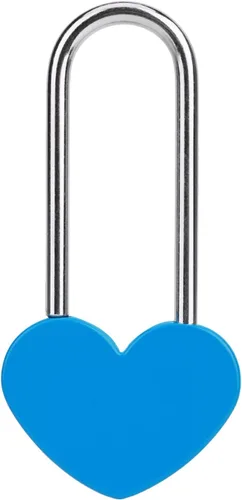 Vista 18 de Candado de amor VeYocilk de 3.5" 50mm en forma de corazón, candado de corazón negro para deseos de amor, ideal para bodas, San Valentín