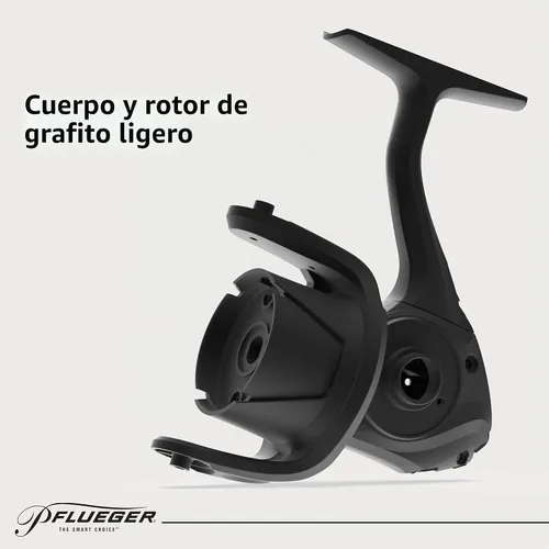Vista 5 de Pflueger President – Carrete de pesca giratorio