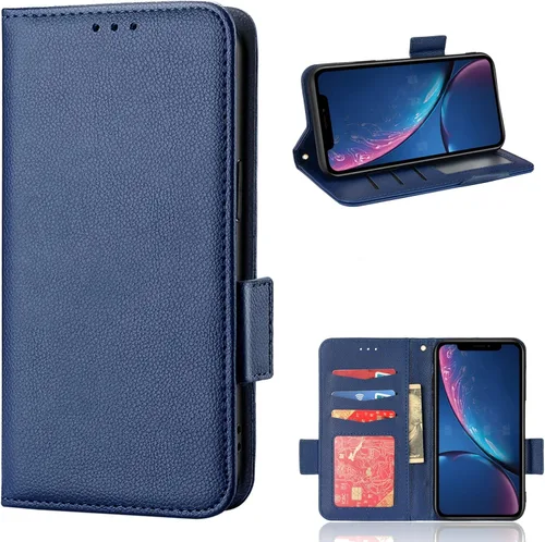 Vista 29 de Funda para Oppo K10x / OnePlus Nord CE 2 Lite 5G Funda para Realme 9 5G / 9 Pro / Q5 / V25 Funda de piel sintética con ranuras para tarjetas