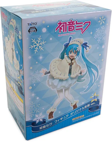 Vista 4 de Figura de acción Taito Original Ropa de inierno 6.2" Hatsune Miku.