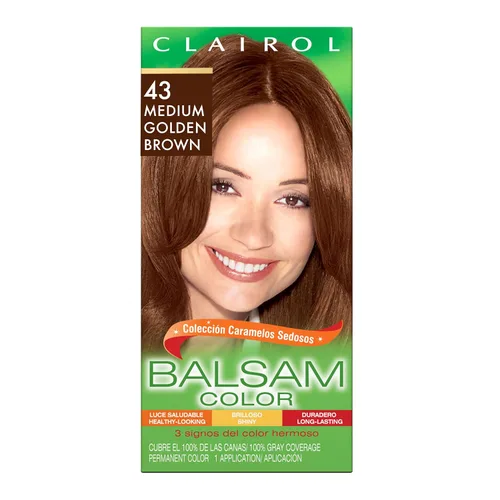 Vista 14 de Clairol Balsam - Tinte permanente para el cabello, marrón oscuro 020, paquete de 1 unidad