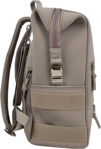 Vista 7 de Mochila para pañales con cambiador, correas para cochecito, bolsa aislada para botellas, funda de equipaje, neopreno
