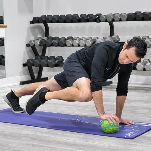 Vista 5 de OPTP Pelota de postura – Pelotas de espuma para masaje, terapia física, ejercicio y fitness, pelota de movilidad para liberar la tensión muscular