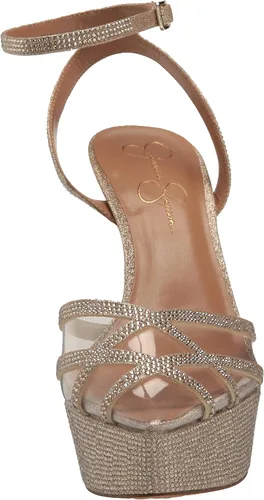 Vista 2 de Jessica Simpson Oluina - Zapatos de tacón de plataforma adornados para mujer