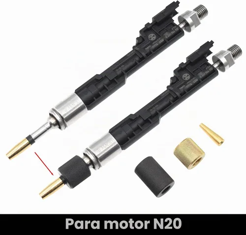 Vista 8 de Herramienta de extracción de inyector de combustible, kit de reemplazo e instalación de sello de inyector, compatible con BMW N14 N18 N20 N26 N47