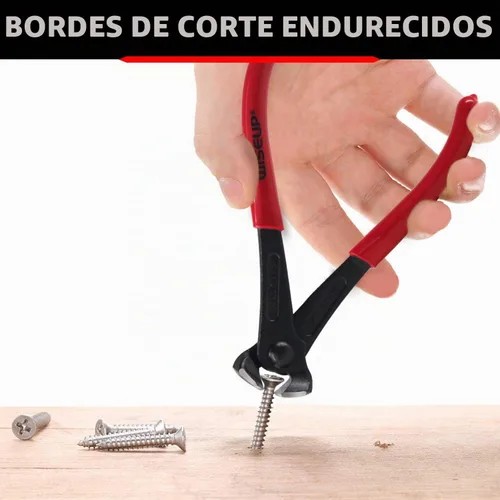 Vista 6 de WISEUP Extractor de clavos, alicates de carpintero de acero al cromo