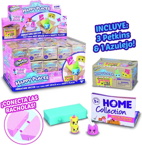 Vista 6 de 3 muñecos Petkins, 1 pieza de Shopkins (Happy Places, 56193)