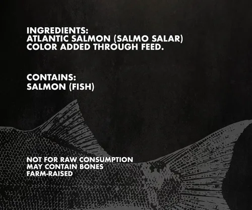 Vista 6 de MOWI Salmón del Atlántico Esencial, Skin-On, Responsable Farm-Raised, 12 oz