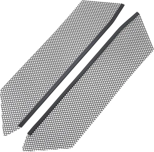 Vista 7 de HECASA Grille Mesh Set Compatible with 2020-2024 Chevy Chevrolet Corvette C8 Front Inner Mesh Honeycomb Grill Guard Radiator Grille Vent Insert