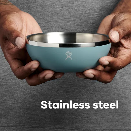 Vista 5 de Hydro Flask Outdoor Kitchen Bowl - Stainless Steel Dinnerware Reusable Camping Gear Mess Kit - Dishwasher Safe, BPA-Free, Non-Toxic